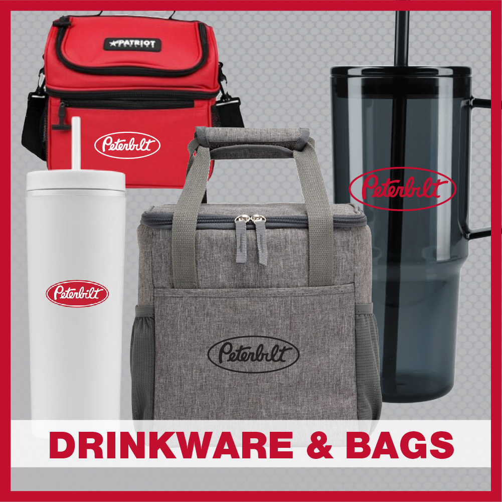 Drinkware and Bags